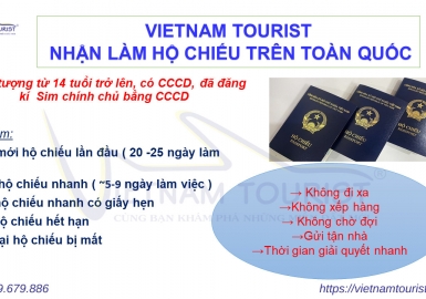 DỊCH VỤ LÀM HỘ CHIẾU ONLINE NHẬN TẠI NHÀ