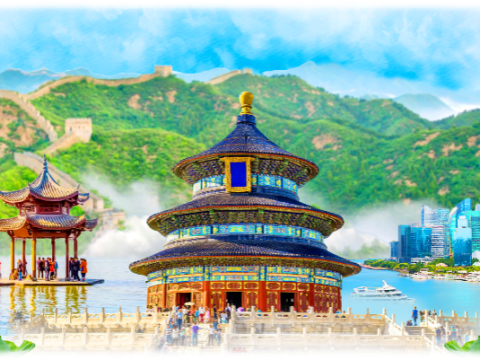 TOUR THƯỢNG HẢI – BẮC KINH – HÀNG CHÂU – TÔ CHÂU 7N6D ( BAY VIETNAM AIRLINE)