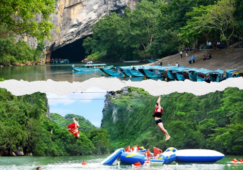PHONG NHA CAVE – CHAY RIVER – DARK CAVE DISCOVERY  | DAY TOUR | PICK-UP IN DONG HOI