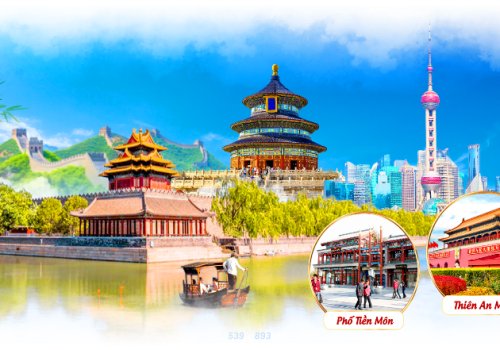 TOUR BẮC KINH – THƯỢNG HẢI  – HÀNG CHÂU – Ô TRẤN 7 NGÀY 6 ĐÊM ( BAY VIETJET AIRLINE)