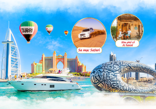 TOUR KHÁM PHÁ DUBAI 5 NGÀY 4 ĐÊM