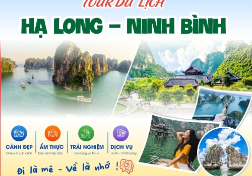 TOUR HẠ LONG 4N3Đ KHỞI HÀNH TỪ HỒ CHÍ MINH