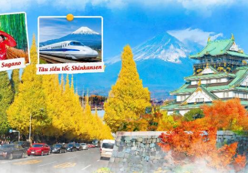 TOUR NHẬT BẢN MÙA THU 6 NGÀY 5 ĐÊM
