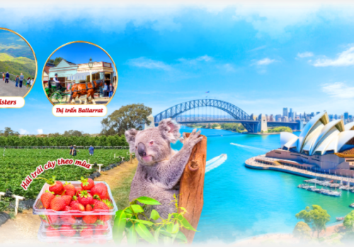 TOUR ÚC - SYDNEY - MELBOUNRE 7 NGÀY 6 ĐÊM